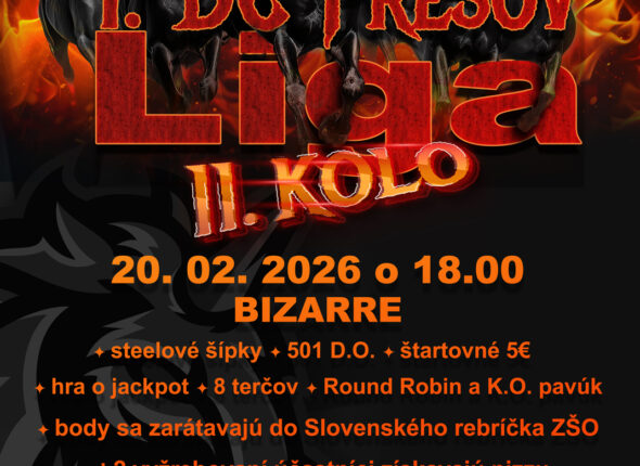 1. DC Prešov šípkarská liga - 11. kolo