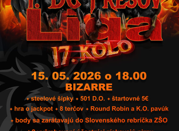 1. DC Prešov šípkarská liga - 17. kolo