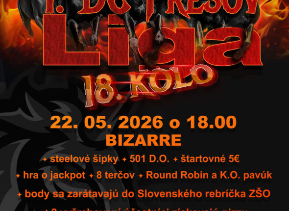 1. DC Prešov šípkarská liga - 18. kolo