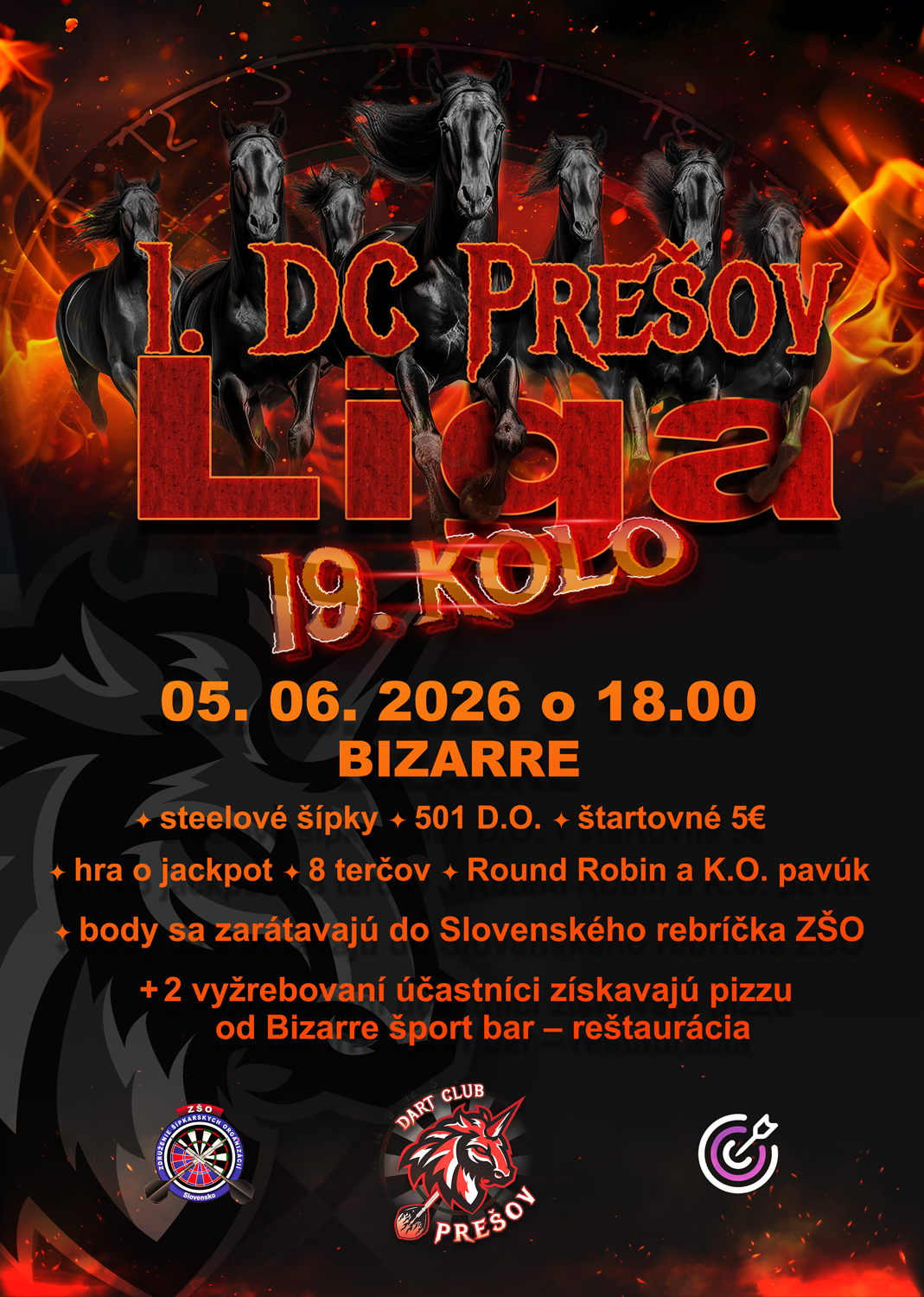 1. DC Prešov šípkarská liga - 19. kolo