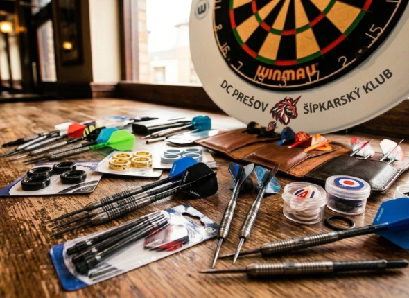 Základný šípkarský „servis“ priamo u nás v DC Prešov